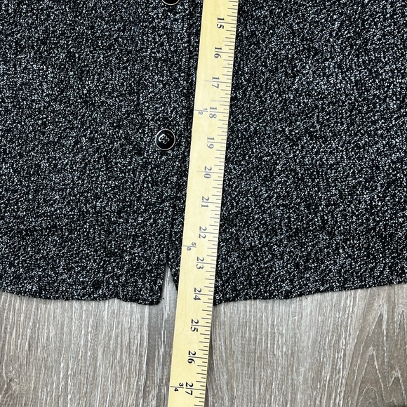 Talbots Black and White Button-Up Long-Sleeved Women's Jacket Size 16WP - Picture 10 of 14